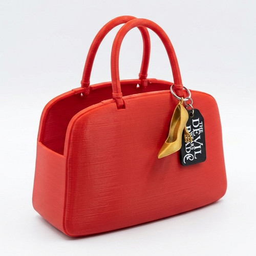 Borsa ispirata il diavolo - ispirata, “il