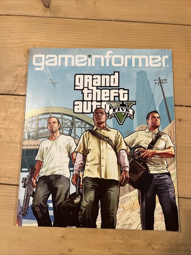 Game informer magazine gta - game,