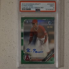 2019 Topps Bowman Draft Auto