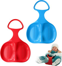 2 Pezzi Slitta Da Neve Con