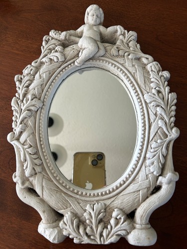 Specchio gesso stile rococò