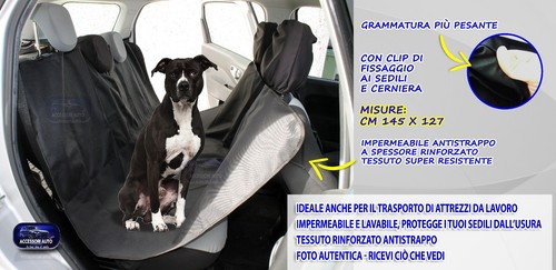 Telo auto cane coprisedile per