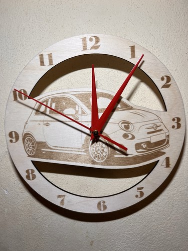 Orologio parete fiat 500 - parete,