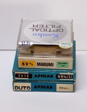 FILTRI FOTOGRAFICI DIAMETRO 52MM. VENDUTI SINGOLARMENTE VEDI DESCRIZIONE