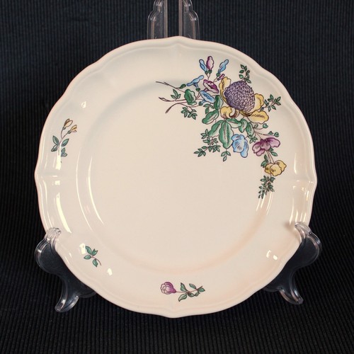 Fruit plate with floral motif - fruit,