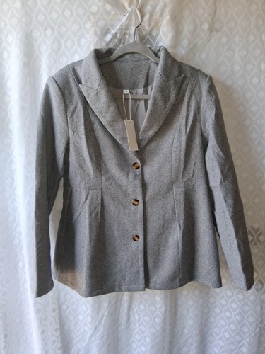 Blazer donna grigio tre