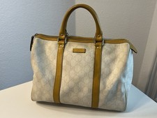 Gucci GG Boston Joy Bag Monogram Giallo Originale ottimo prezzo