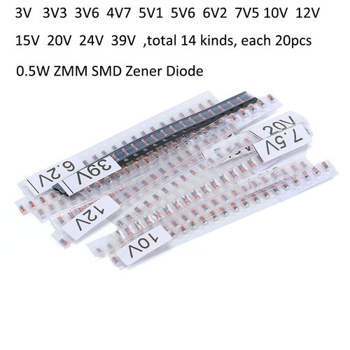 Kit assortimento diodi zener - assortimento,