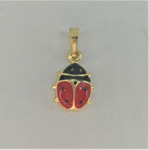 Coccinella rossa ciondolo - coccinella,