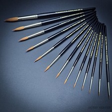 Rosemary & Co Series 33 puro Kolinsky gamma completa a punta spedizione 1a classe