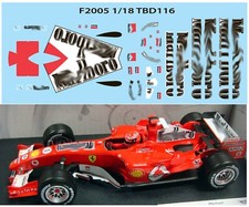 1/18 Decals per FERRARI F1