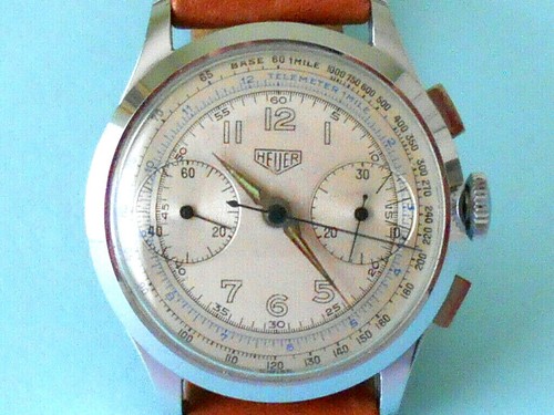 Heuer chronograph stainless - chronograph,