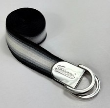 Gucci Web Black/Grey Stripes