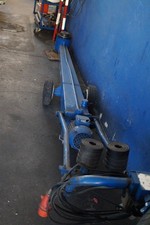 Cric idraulico elettrico Ravaglioli Made in Italy Alta portata per autotreni 380