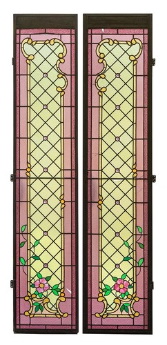 Coppia vetrate liberty - di,