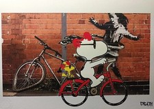 Rara stampa snoop bike - bike, girl