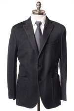 Giacca K cotone blu navy