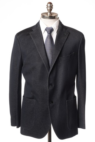 Giacca cotone blu navy - k,