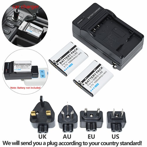 2xbatteria per pentax optio - 2xbatteria,