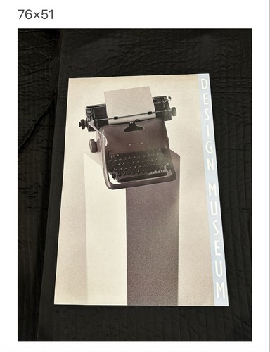 Raro poster museo olivetti - raro,