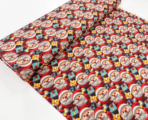 Babbo natale tessuto - babbo,