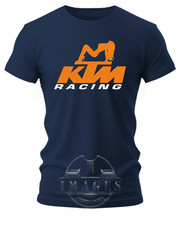 T-SHIRT KTM RACING MAGLIETTA UNISEX MOTO SPORT ENDURO CROSS