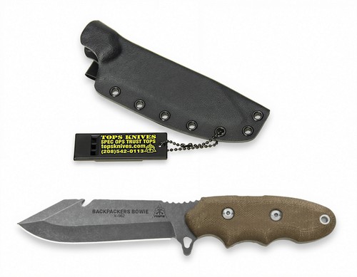 Tops knives backpackers bowie - tops,
