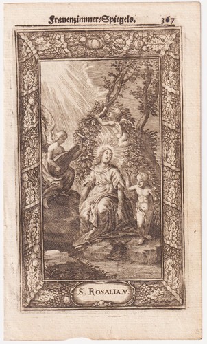 Rosalia heilige barock - rosalia,