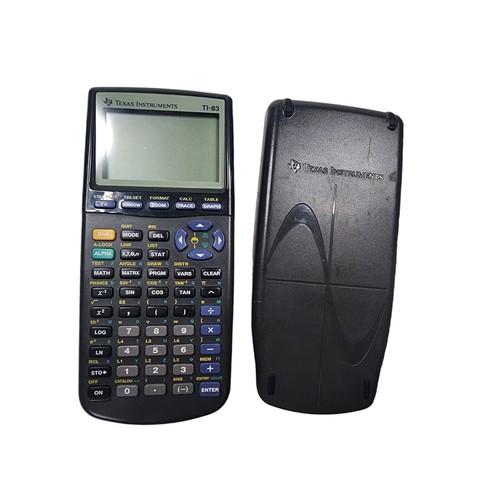 Texas instruments 83 - instruments, ti-83