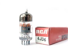 6JD6 RCA NOS tubo valvola lampada TSF Valve Valvula ৄ泵洀 真空管 电帟管
