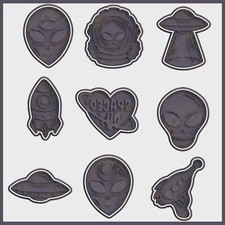 Halloween Alieni UFO Formine