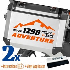 2x ADESIVI Arancio Nero