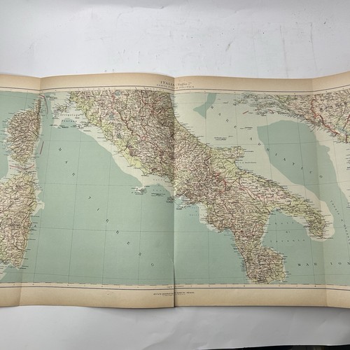 Carta geografica antica italia - carta,