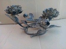 CANDELABRO IN FERRO BATTUTO