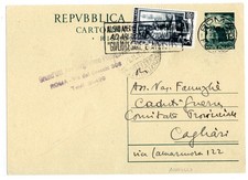 Repubblica 1951 intero - repubblica, ,