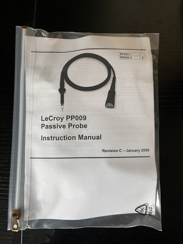 Lecroy pp009 sonde passive - lecroy,