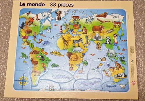 Set puzzle mondo - puzzle, (33