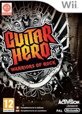 GUITAR HERO WARRIORS OF ROCK NINTENDO WII IN ITALIANO GIOCO ORIGINALE COMPLETO