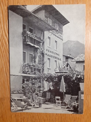 Cartolina pensione maggiorina - pensione,