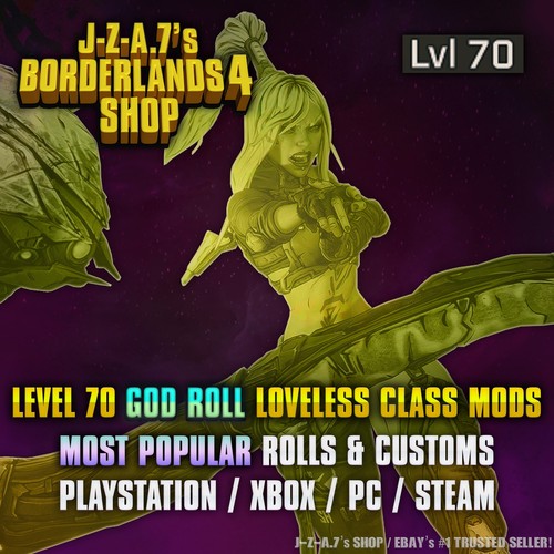 Borderlands level 70 - 4✨level,