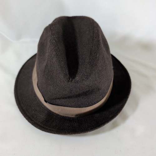 Cappello fedora marrone - cappello,
