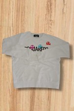 Felpa bianca dsquared2 - felpa,