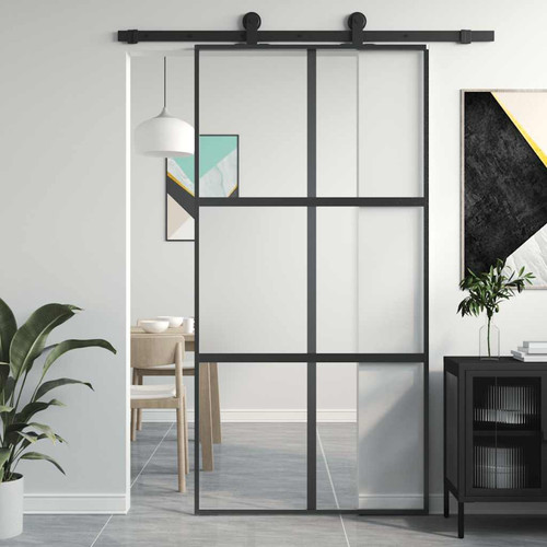 Porta interno nera 102 - interno, 102,5x205