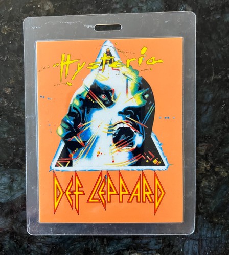 Def leppard backstage pass - def,