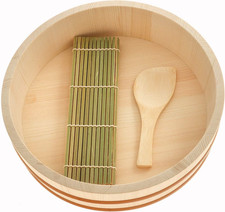 Hangiri Set in Legno per Riso