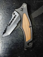 Coltello In Alluminio e Ulivo