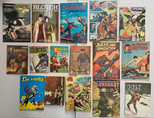 Lotto fumetti misti - 44, west