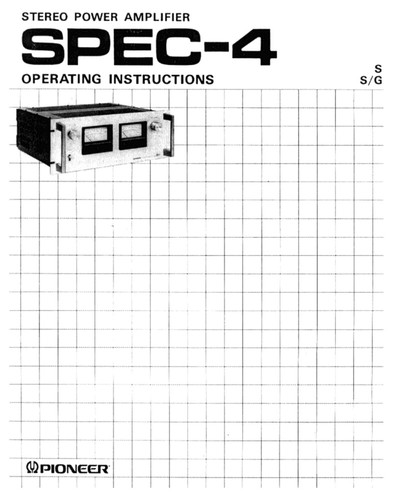Pioneer spec ricevitore - pioneer, spec-4