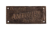 Una targa in ghisa "I migliori