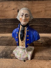 Busto in ceramica Staffordshire di George Washington